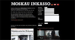 Desktop Screenshot of moskau-inkasso.com